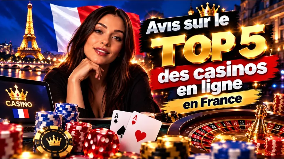 Avis casino meilleur top 5 casinos en ligne France